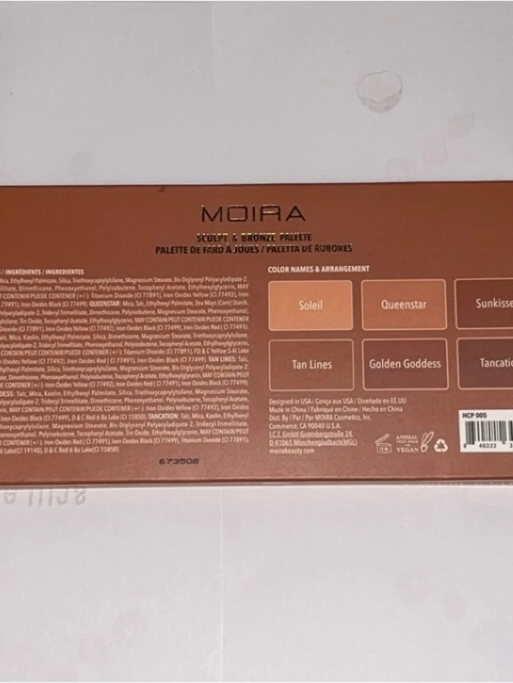 Sculpt & Bronze Palette